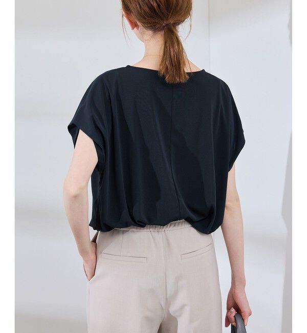 Rope&rsquo;Picnic「カットジョーゼットスキッパートップス」|Tシャツ・カットソー|