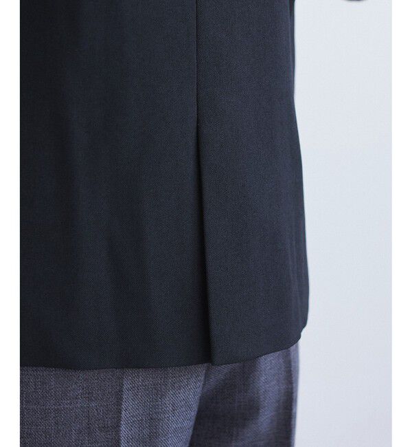 Rope&rsquo;Picnic「レディハンサムシリーズ ウールライク金ボタンジャケット(総裏地)/セットアップ対応」|テーラードジャケット|