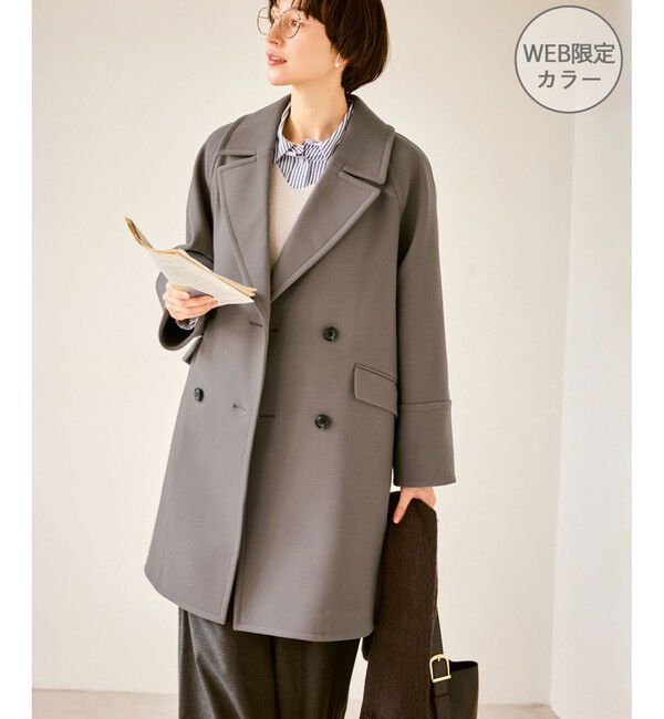 極美品✨HUGO BOSS ピーコート マルチカラー 総柄 チェック柄 AZUL BY MOUSSY B-HEATウォッシャブルスタンダードチェスターコート 柄