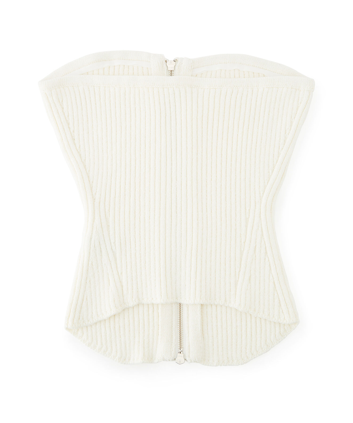 ADAM ET ROPE'「【サステナブル】ウールシルクニットビスチェ」|その他|