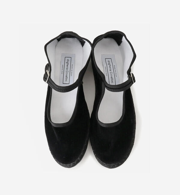  「drogheria Crivellini | ベルベット ストラップシューズ WOMEN」|その他|