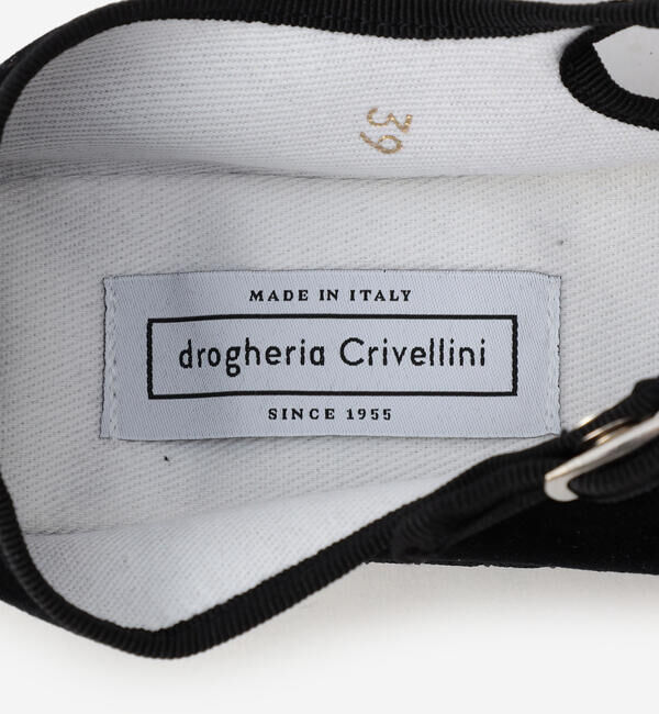  「drogheria Crivellini | ベルベット ストラップシューズ WOMEN」|その他|
