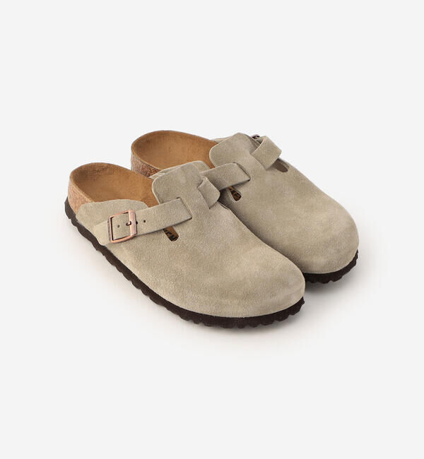  「BIRKENSTOCK | Boston LEVE TAUPE WOMEN」|スリッポン|