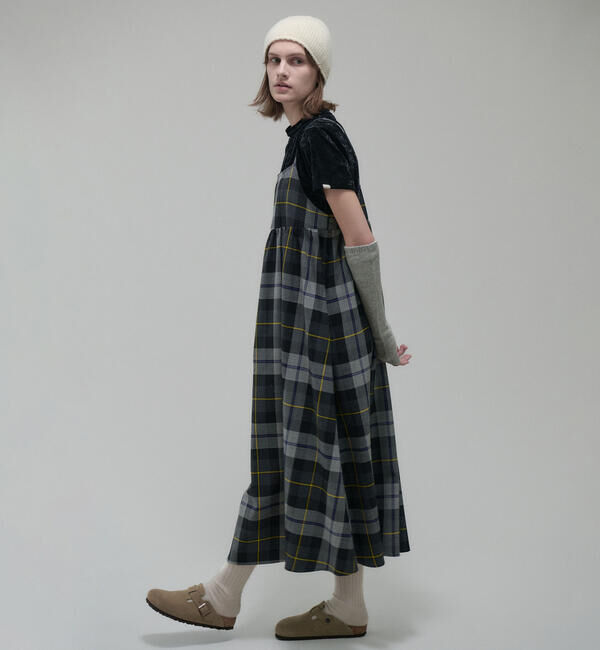 ONEIL OF DUBLIN「O'NEIL OF DUBLIN | ウーステッドウール キャミソールワンピース WOMEN」|ワンピース|