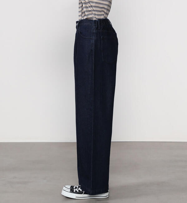 DANTON「DANTON | デニム タックパンツ WOMEN」|チノ|