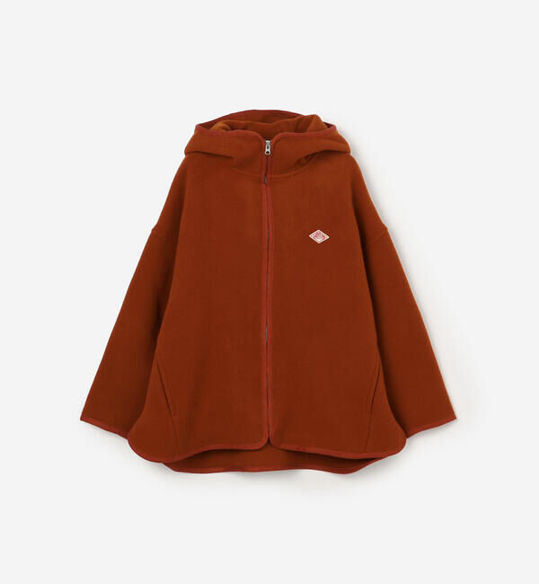 DANTON「DANTON | ウールメルトン フードブルゾン WOMEN」|テーラードジャケット|