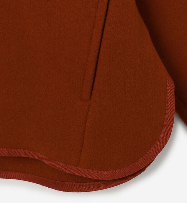 DANTON「DANTON | ウールメルトン フードブルゾン WOMEN」|テーラードジャケット|