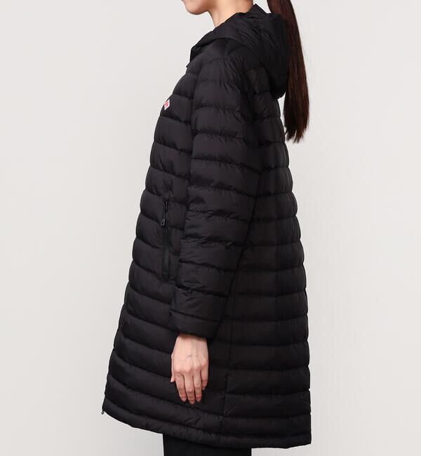 DANTON「DANTON | ナイロンタフタ ミドルダウンフードコート WOMEN」|ダウン|