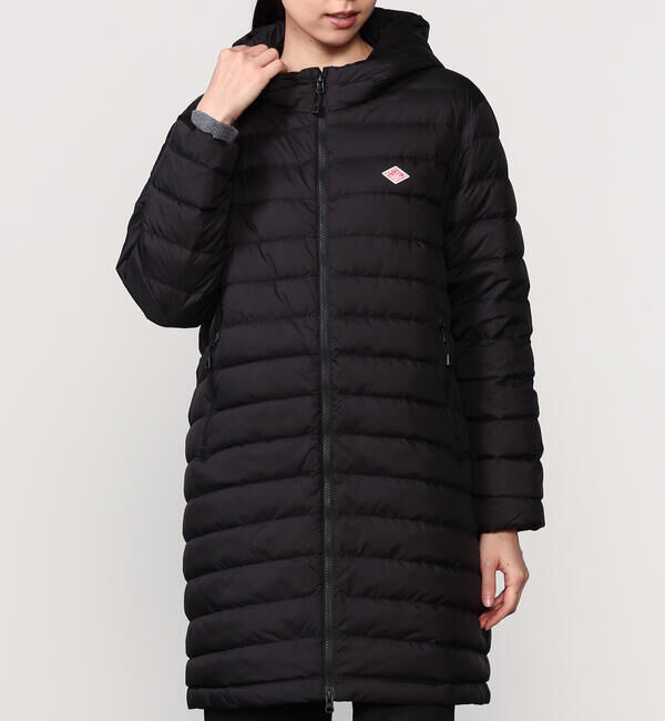 DANTON「DANTON | ナイロンタフタ ミドルダウンフードコート WOMEN」|ダウン|