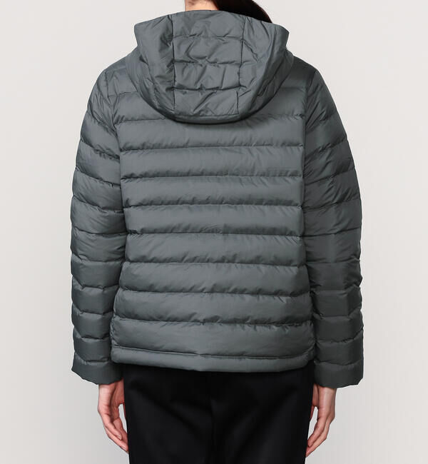 DANTON「DANTON | ナイロンタフタ フードダウンジャケット WOMEN」|ダウン|