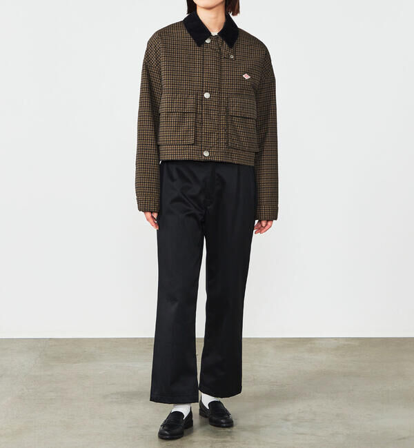 DANTON「DANTON | 中綿ナイロン ショートジャケット WOMEN」|その他|