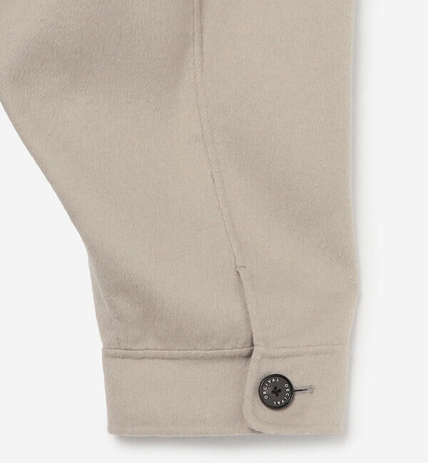 ORCIVAL「ORCIVAL | リバーウール ノーカラーブルゾン WOMEN」|テーラードジャケット|