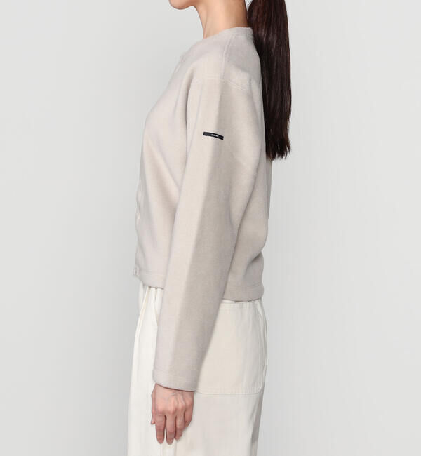 ORCIVAL「ORCIVAL | フリース クルーネックカーディガン WOMEN」|カーディガン|