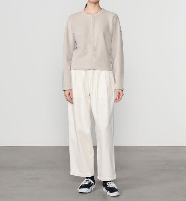 ORCIVAL「ORCIVAL | フリース クルーネックカーディガン WOMEN」|カーディガン|