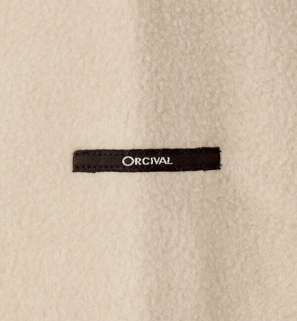 ORCIVAL「ORCIVAL | フリース クルーネックカーディガン WOMEN」|カーディガン|