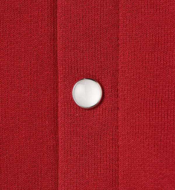 ORCIVAL「ORCIVAL | コットン裏毛 クルーネックカーディガン WOMEN」|カーディガン|