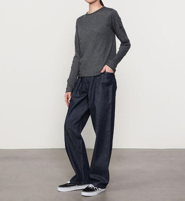 ORCIVAL「ORCIVAL | ダブルガーゼ クルーネックプルオーバー WOMEN」|Tシャツ・カットソー|