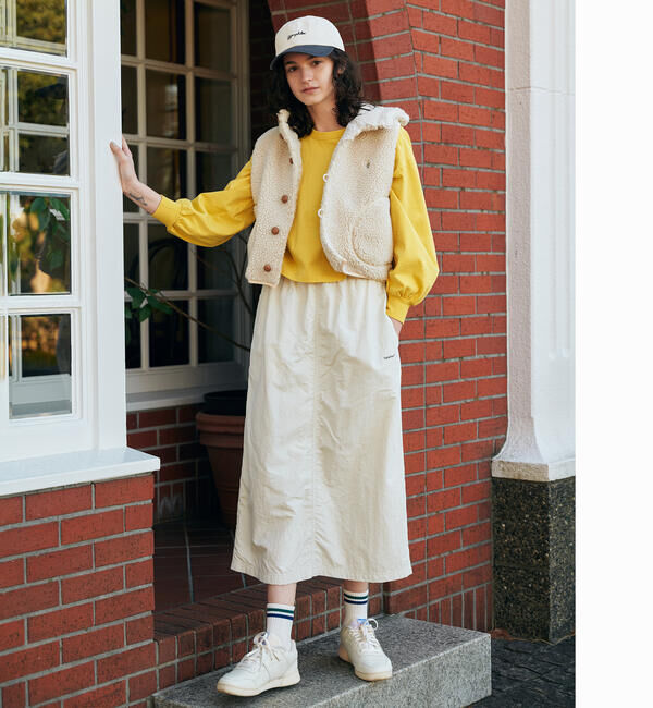 GYMPHLEX「Gymphlex | ナイロンタスラン イージースカート WOMEN」|スカート|