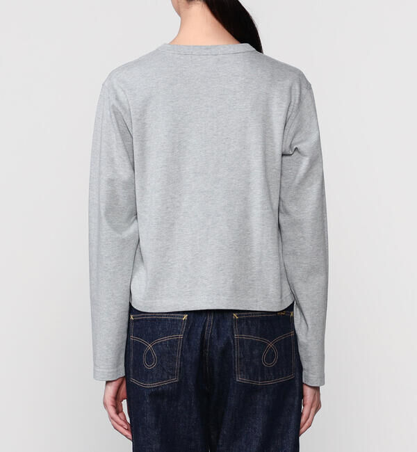 GYMPHLEX「Gymphlex | コットン 長袖ショートカーディガン WOMEN」|カーディガン|