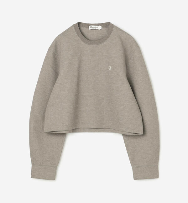 GYMPHLEX「Gymphlex | ダンボールニット クルーネックプルオーバー WOMEN」|スウェット・ジャージ|