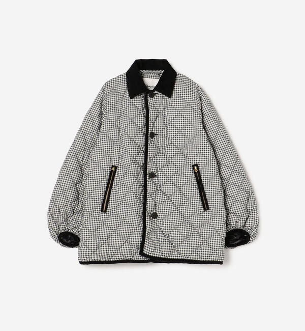 GYMPHLEX「Gymphlex | キルトダウンパフスリーブミドルコート WOMEN」|ダウン|