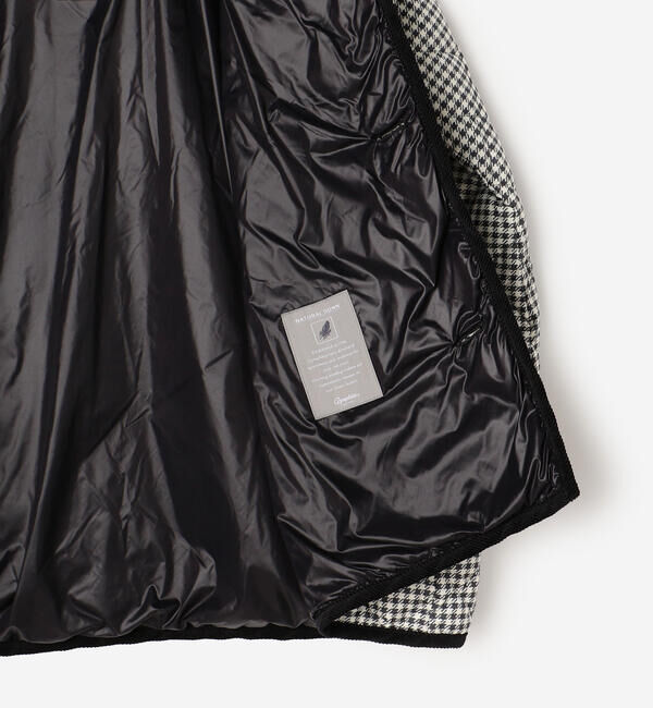 GYMPHLEX「Gymphlex | キルトダウンパフスリーブミドルコート WOMEN」|ダウン|