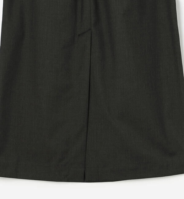  「nicholson & nicholson | ストレッチウール ロングスカート WOMEN」|スカート|