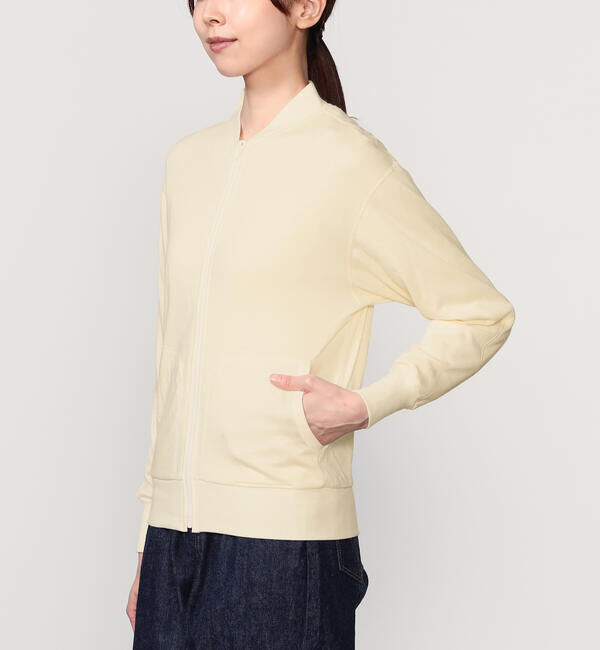  「YOUNG & OLSEN The DRYGOODS STORE | コットンカシミヤ ジップカーディガン WOMEN」|カーディガン|