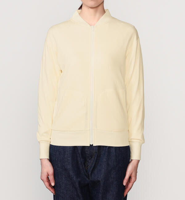  「YOUNG & OLSEN The DRYGOODS STORE | コットンカシミヤ ジップカーディガン WOMEN」|カーディガン|