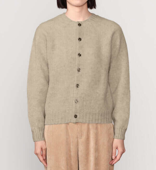 Morris & Sons「MORRIS & SONS | ブラッシュカーディガン WOMEN」|ニット・セーター|