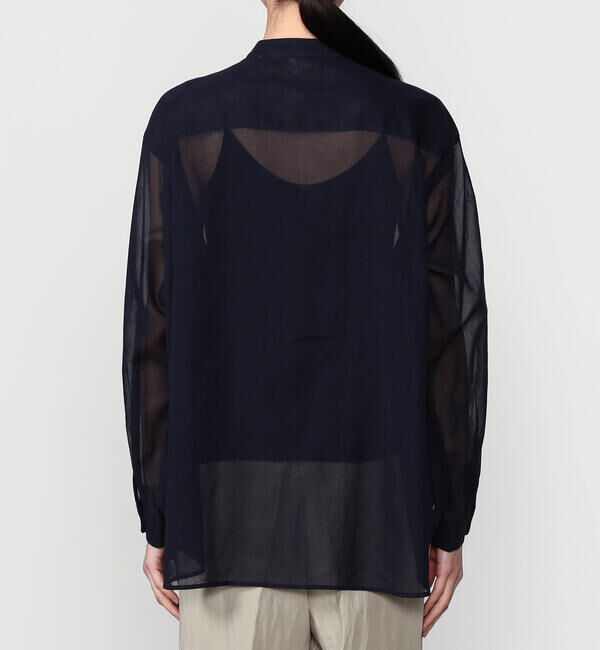 ORCIVAL「ORCIVAL | コットンボイル バンドカラーシャツ WOMEN」|シャツ・ブラウス|