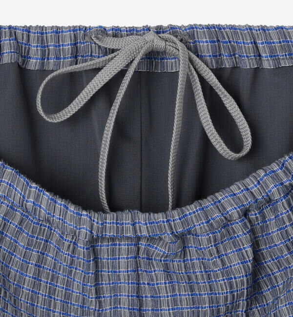  「BRACCAE | シャーリング イージーパンツ WOMEN」|チノ|