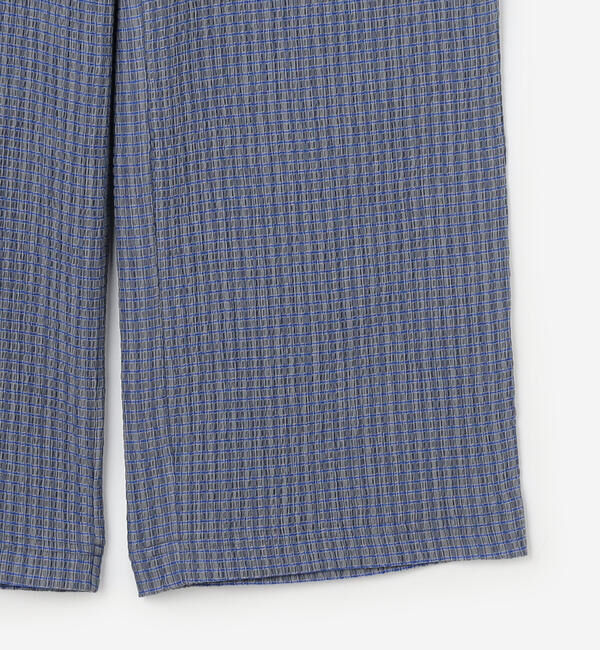  「BRACCAE | シャーリング イージーパンツ WOMEN」|チノ|