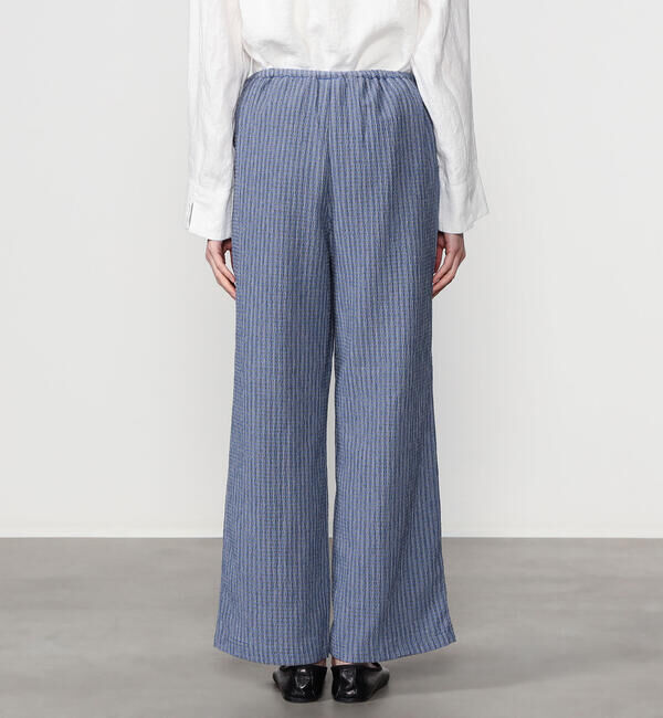  「BRACCAE | シャーリング イージーパンツ WOMEN」|チノ|