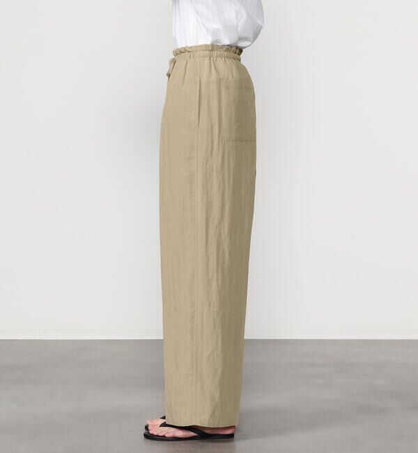  「BRACCAE | テンセルポプリン イージーワイドパンツ WOMEN」|その他|