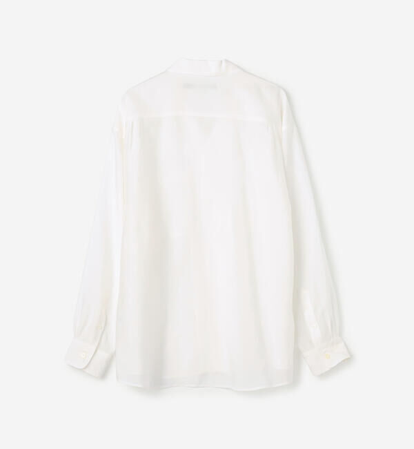  「nicholson & nicholson | シアー ロングスリーブシャツ WOMEN」|シャツ・ブラウス|