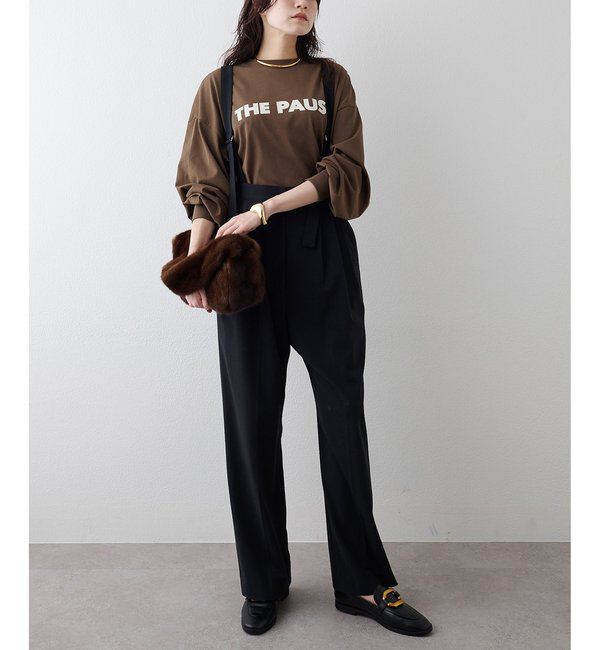 THE PAUSE「【THE PAUSE】THE PAUSEロングスリーブTシャツ」|Tシャツ・カットソー|