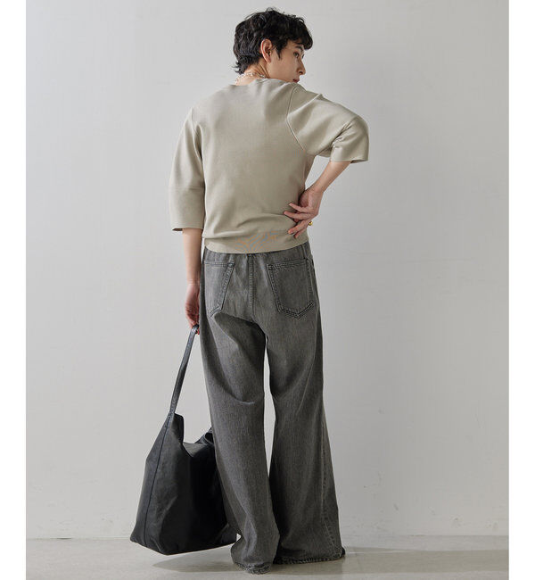  「ドロストデニムパンツ」|チノ|