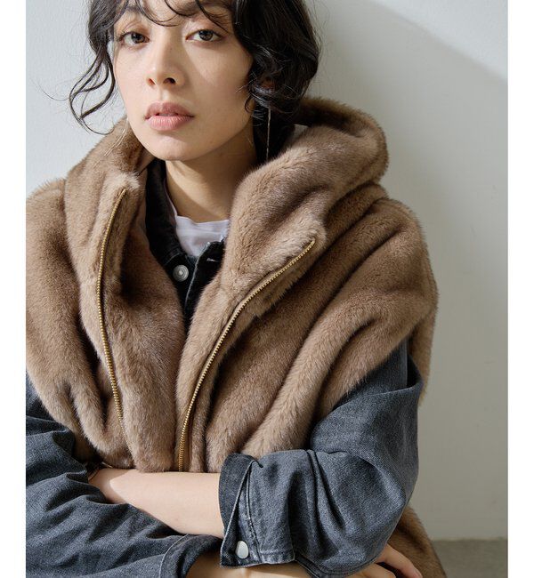  「ミンクフェイクファーブルゾン」|その他|