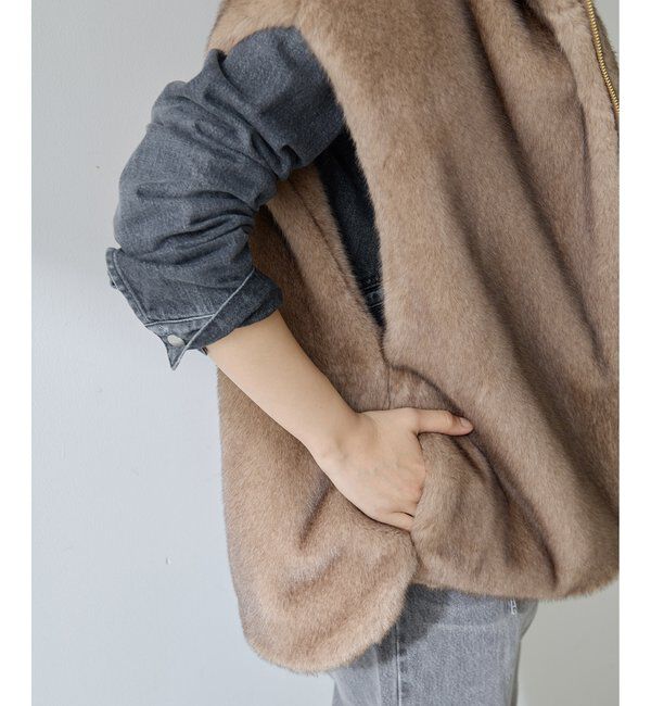  「ミンクフェイクファーブルゾン」|その他|