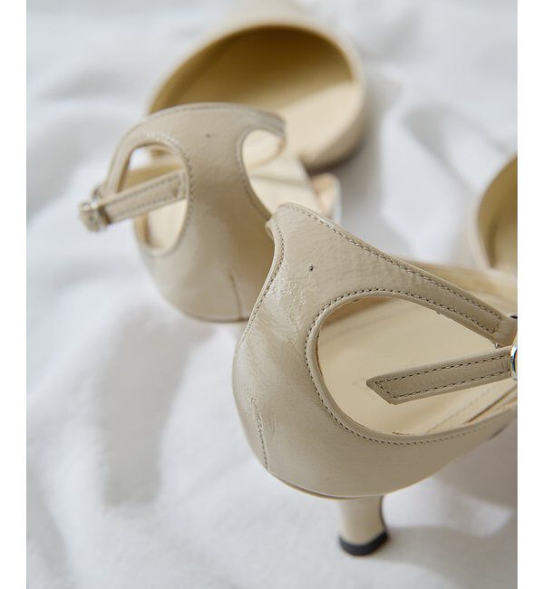 Hoaw.「【Hoaw.】エナメルポインテッドパンプス」|パンプス|