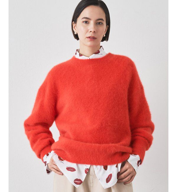  「ファークルーネックプルオーバー」|ニット・セーター|