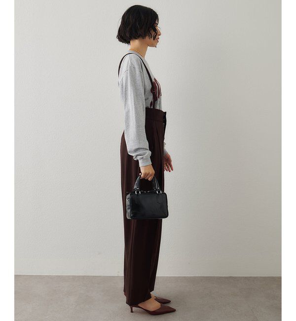  「ハイウエストサスペンダーパンツ」|チノ|