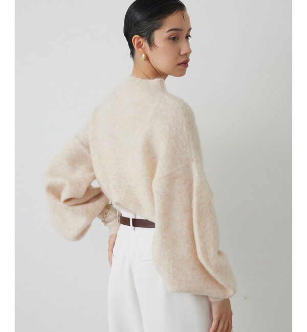 THE PAUSE「【THE PAUSE】バレルスリーブニット」|ニット・セーター|