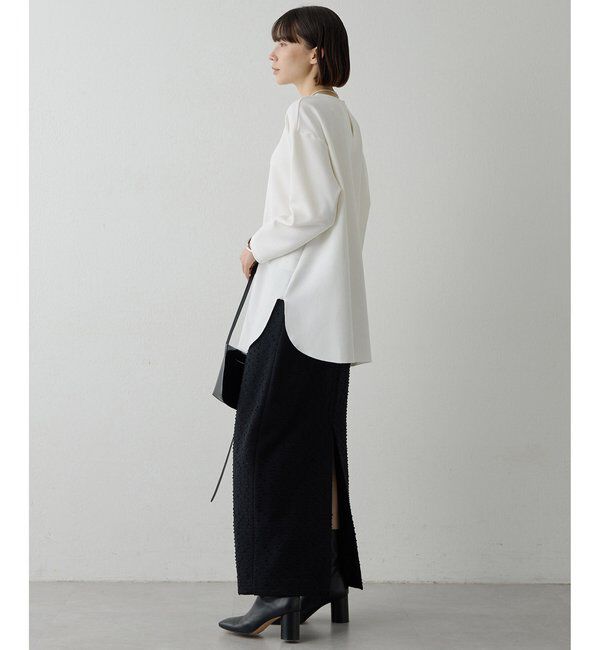  「刺繍ジョーゼットプルオーバー」|シャツ・ブラウス|