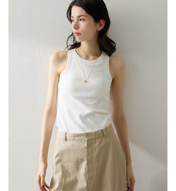 THE PAUSE「【THE PAUSE】カップインタンク」|Tシャツ・カットソー|