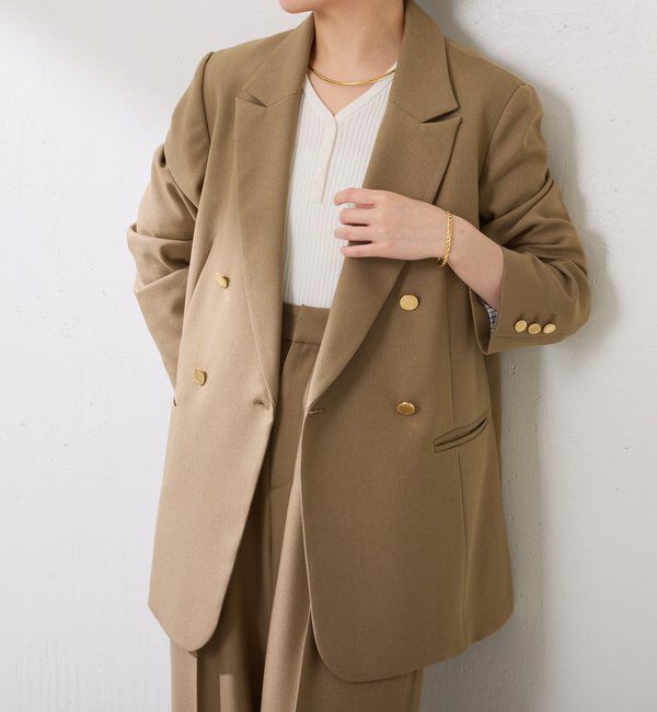  「ウールライクダブルジャケット」|デニムジャケット|