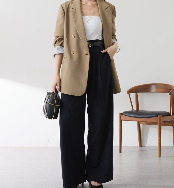  「ウールライクダブルジャケット」|デニムジャケット|