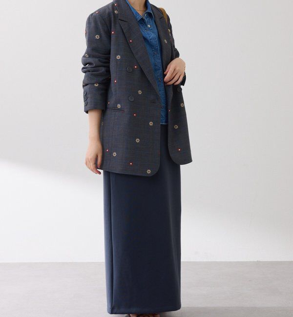  「ウールライクダブルジャケット」|デニムジャケット|