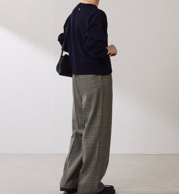  「ウールライクタックパンツ」|チノ|